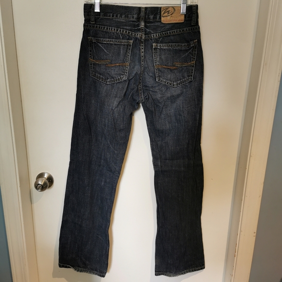 WAREHOUSE ONE | Straight Leg Jeans, Denim Blue - Picture 5 of 7